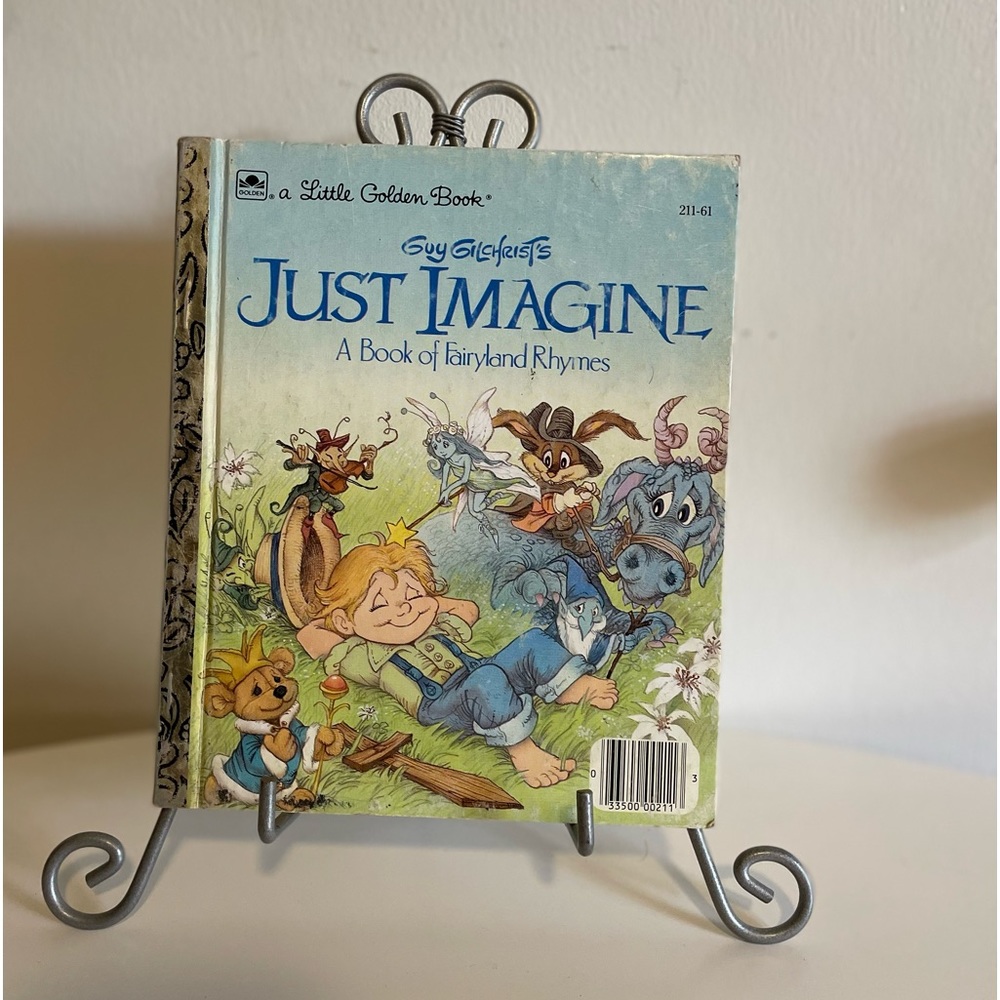 Rare Most wanted LGB Just Imagine: A Book of Fairyland Rhymes Guy Gilchrist 1990